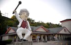 The iconic Happy Chef statue in Mankato will soon be talking to visitors again, just as it did in the old days.