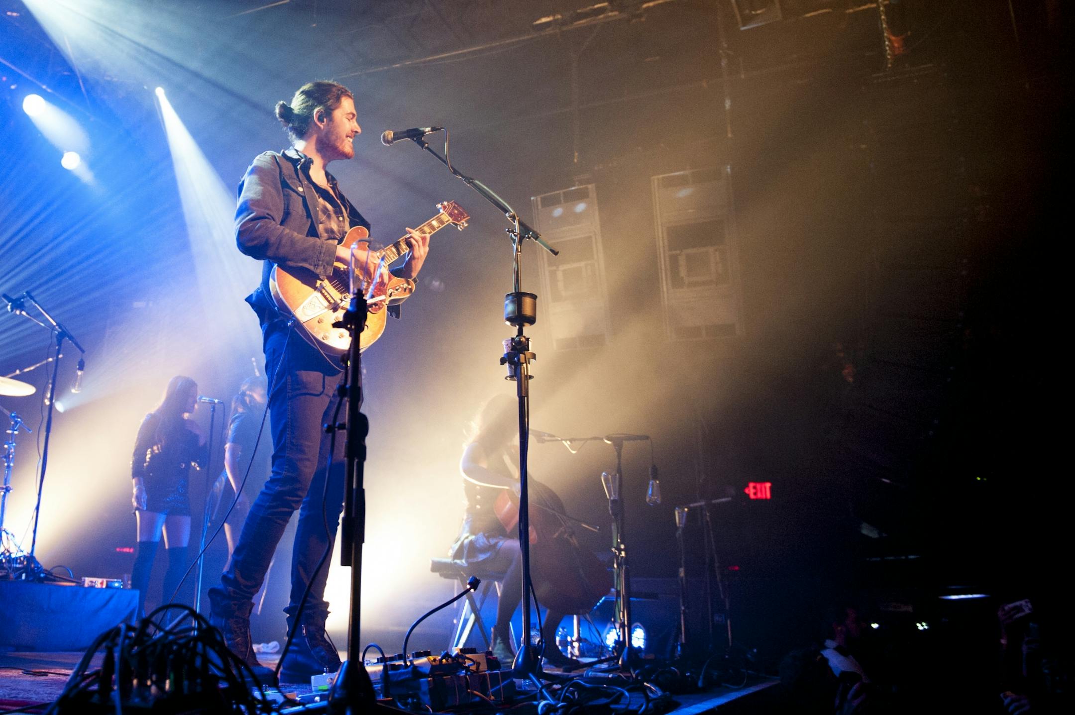 Hozier performs at First Avenue on Friday, Feb. 20, 2015.