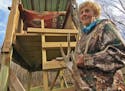 Darla Fisher, 82, has leaned on family and friends to transform her 80 acres of woodland and prairie into a haven for monster bucks.