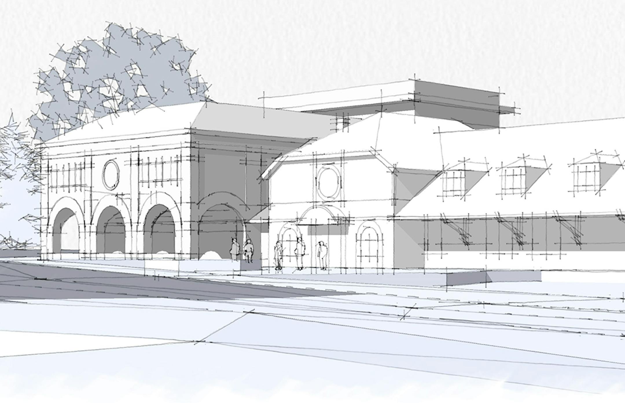 Stillwater Zephyr Theatre rendering, Archnet USA