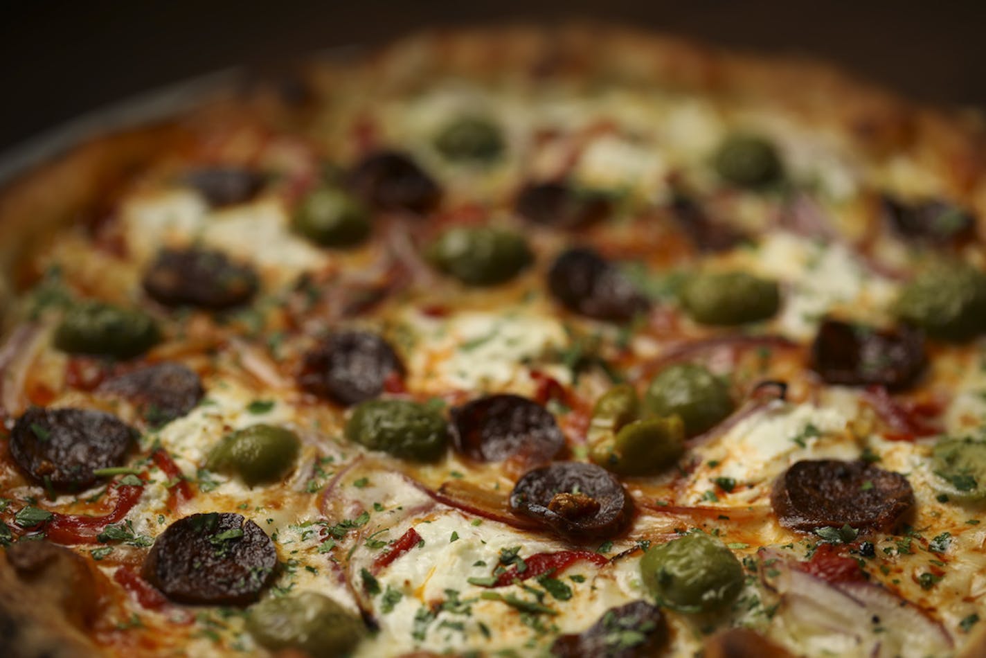 The Basque pizza, as prepared by kitchen of Young Joni. ] JEFF WHEELER &#x2022; jeff.wheeler@startribune.com Young Joni is the Star Tribune's Restaurant of the Year for 2017. The Northeast Minneapolis restaurant was photographed Thursday evening, December 7, 2017.