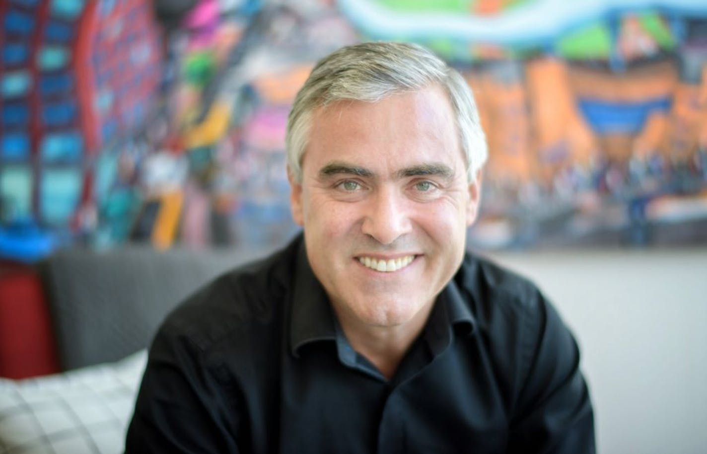 Mike McNamara, Target's chief information officer and executive vice president in his office in Target's Minneapolis headquarters.