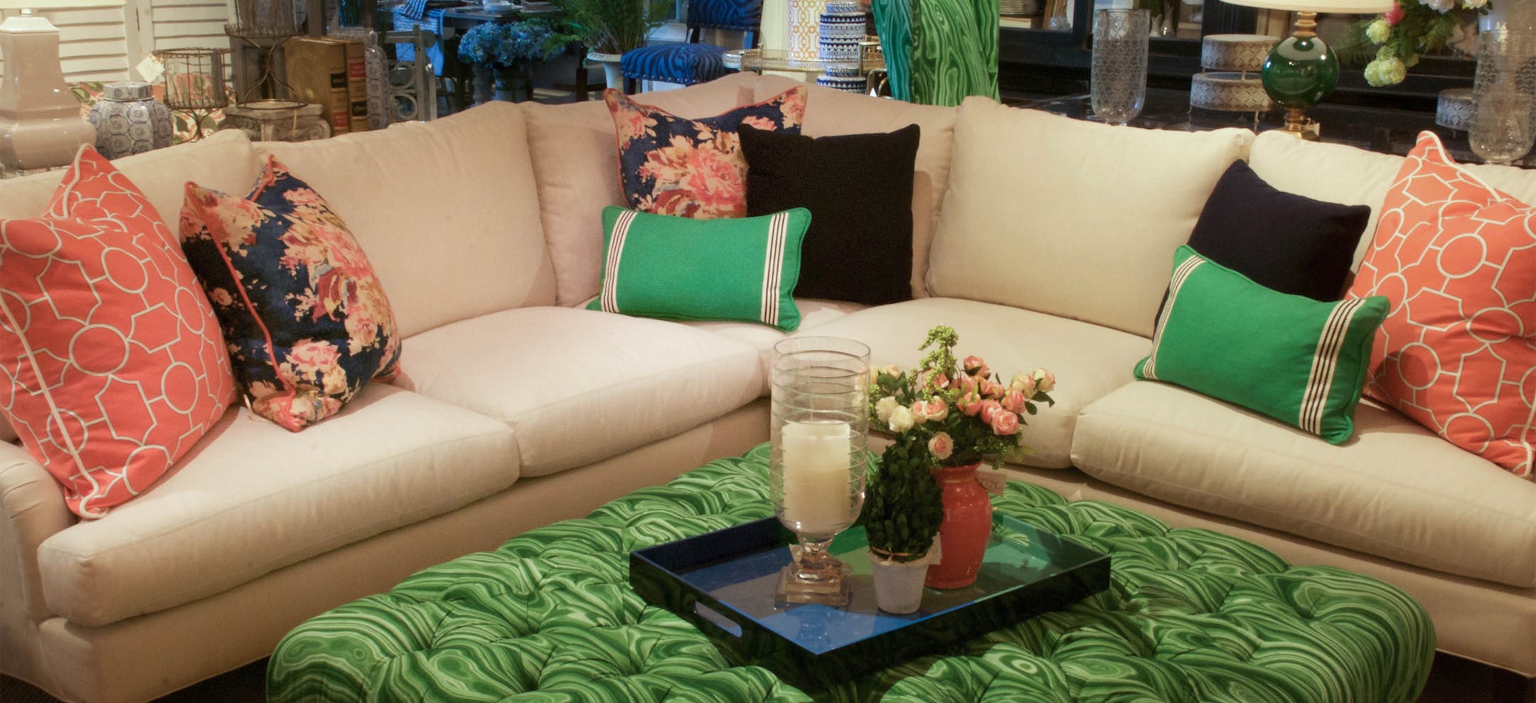 Determine your own color quotient for the space where you want to add your pillows, then follow your inner compass. (Handout/TNS) ORG XMIT: 1197594