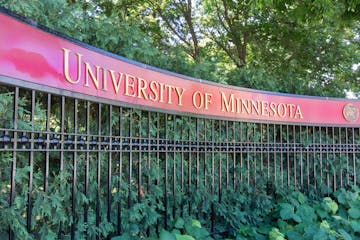 The entrance to the campus of the University of Minnesota. (Ken Wolter/Dreamstime/TNS) ORG XMIT: 1240335 ORG XMIT: MIN1809121916043526