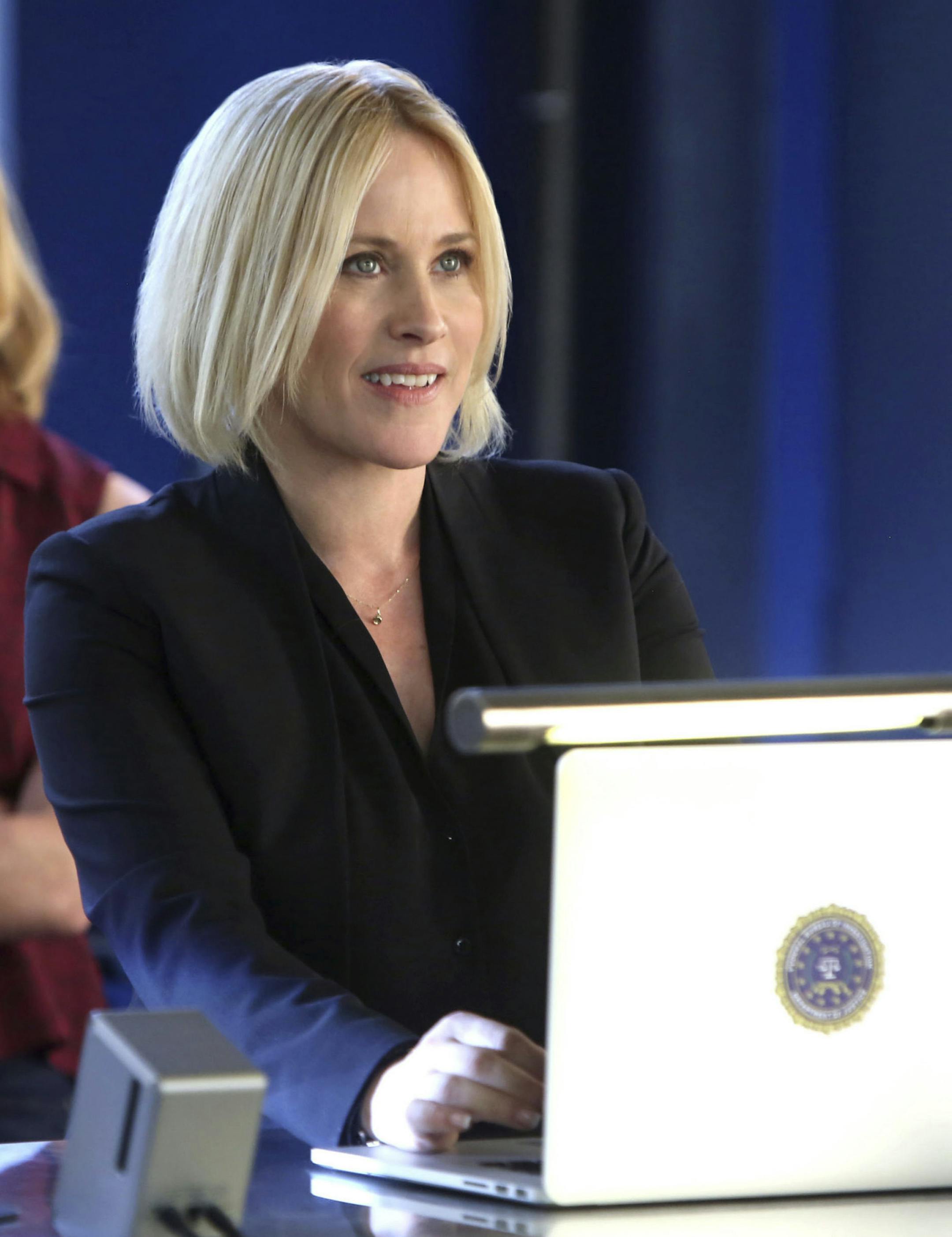 "Pilot" -- CSI: CYBER stars Emmy Award winner Patricia Arquette in a drama inspired by the advanced technological work of real-life CyberPsychologist Mary Aiken. Special Agent Avery Ryan (Arquette) heads the Cyber Crime Division of the FBI, a unit at the forefront of solving illegal activities that start in the mind, live online, and play out in the real world. While other agents search for criminals in dark homes and alleys, Ryan searches the "dark net," a place deep in the bowels of the web wh