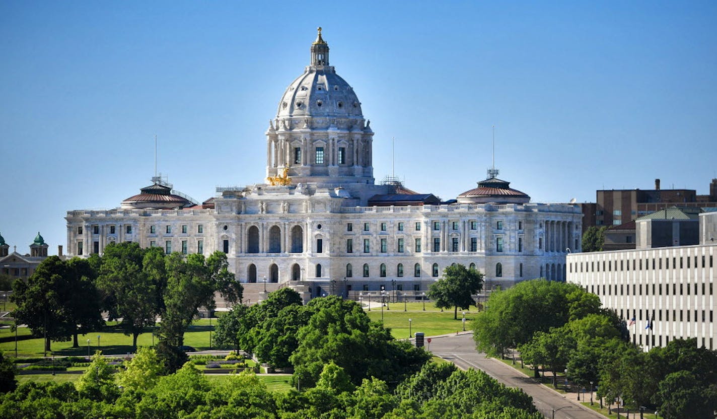 The Minnesota State Capitol is largely quiet, Monday June 5, 2017 but major issues are still unresolved between the Republican legislature and DFL Governor. ] GLEN STUBBE &#xef; glen.stubbe@startribune.com Monday June 5, 2017 EDS: Available for any use ORG XMIT: MIN1706051754160522 ORG XMIT: MIN1707271145096713 ORG XMIT: MIN1708111635502096