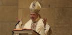 Before beginning his Homily Thursday evening at the Cathedral of St. Paul, the Most Rev. Bernard Hebda remarked that while he has been serving as Acti