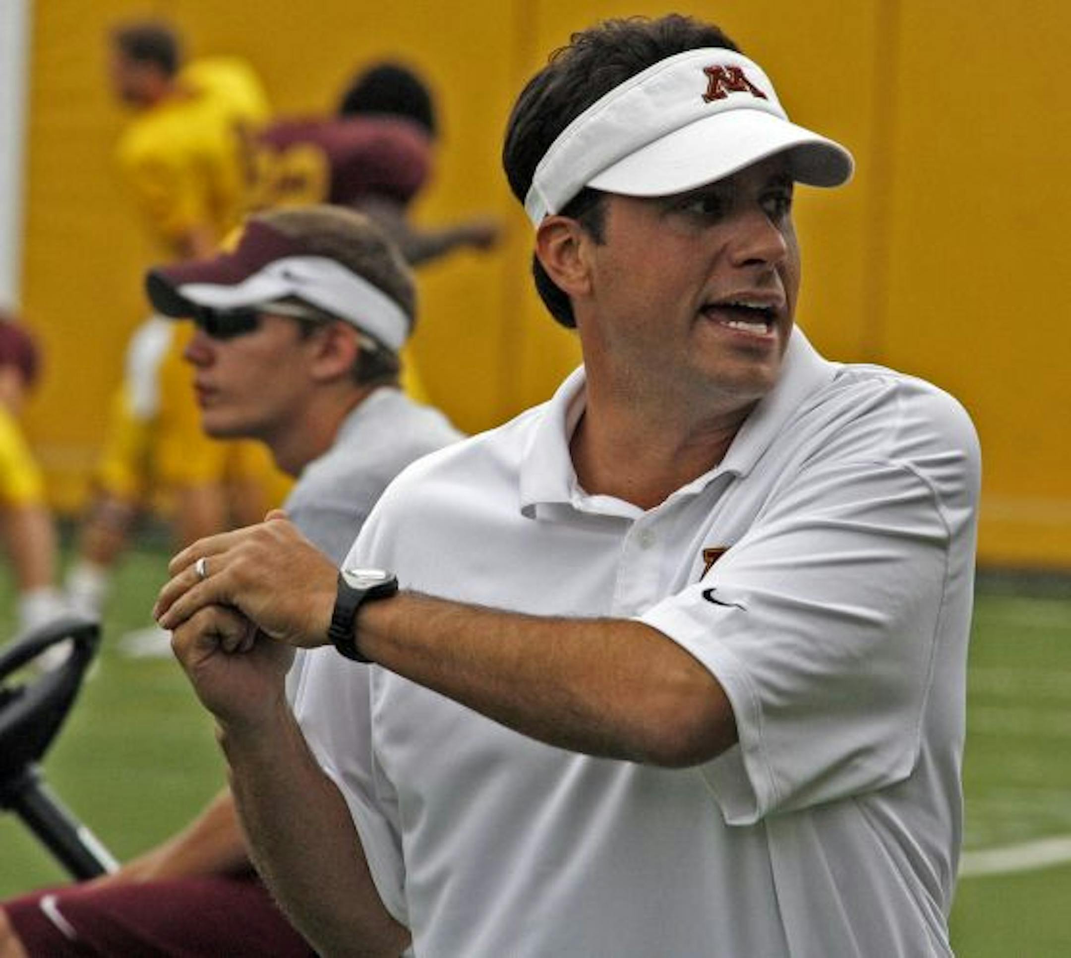 Former Gophers offensive coach Jedd Fisch, now quarterbacks coach with the Seattle Seahawks.