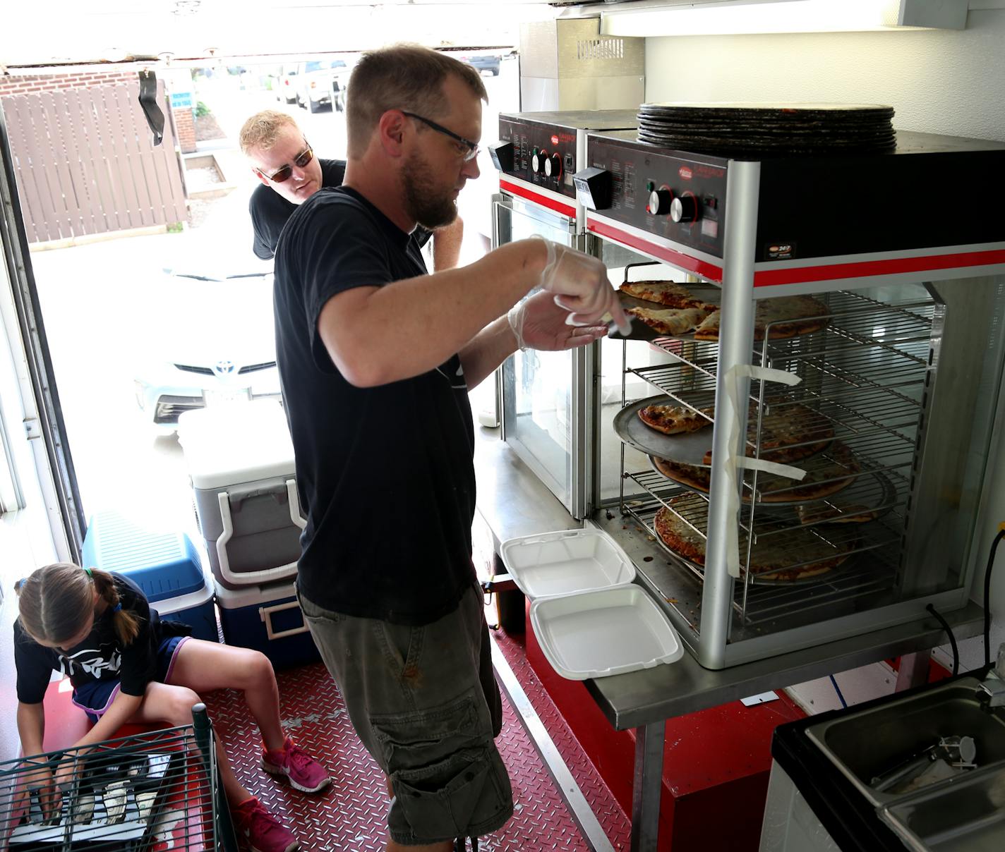 Last June, Seth Luedtke served up a cheese slice at BB's Pizzaria food truck, which became something of a test case for Rochester.