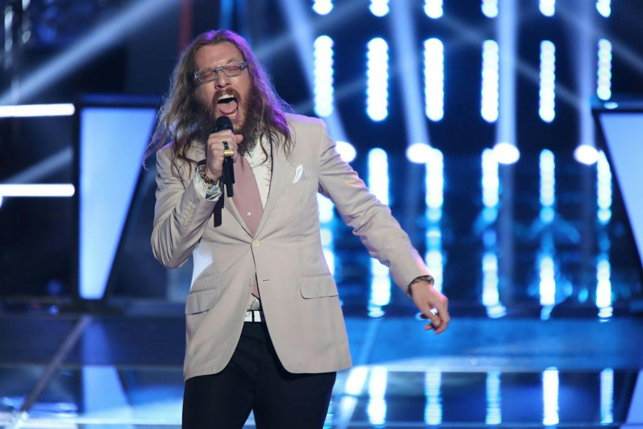 Nicholas David Mrozinski on "The Voice."