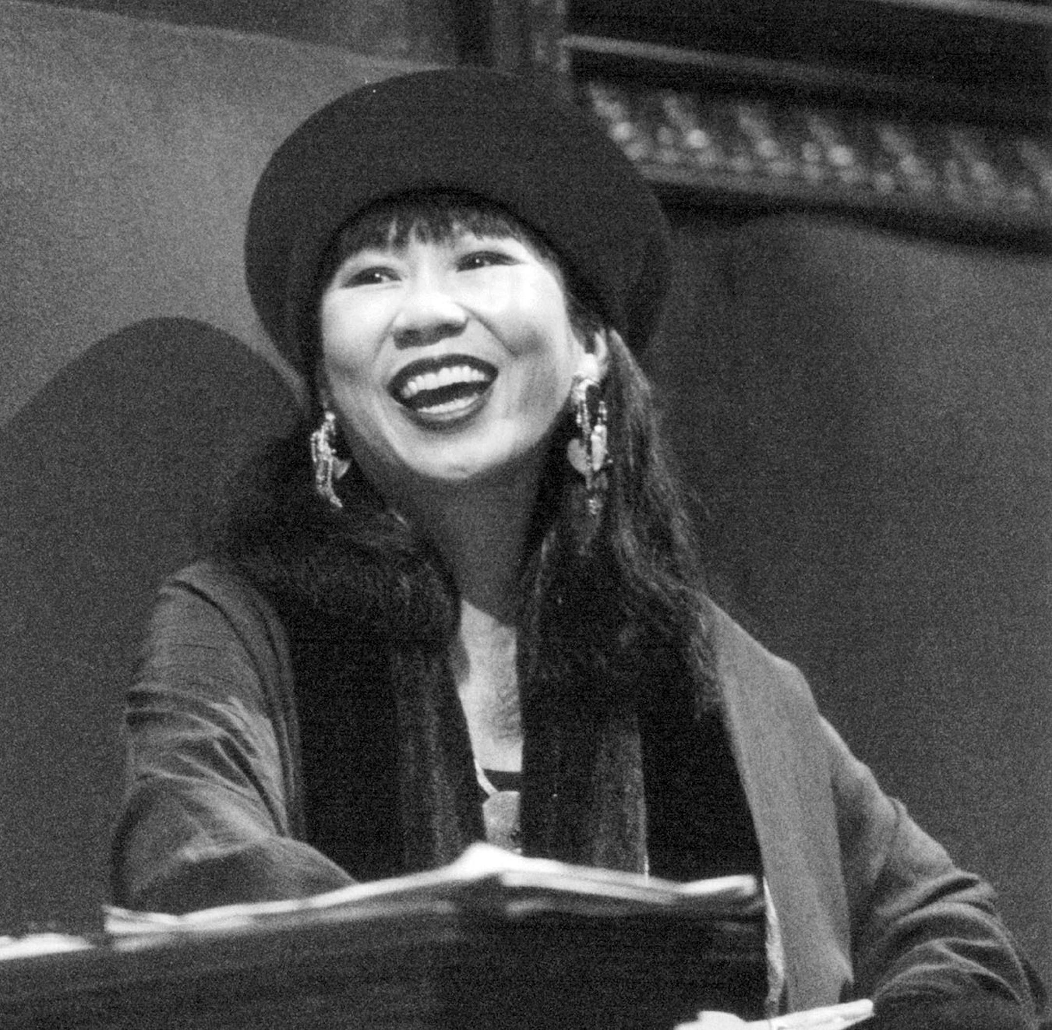 September 23, 1994: Amy Tan spoke at Westminster Presbyterian Church in Minneapo­lis.