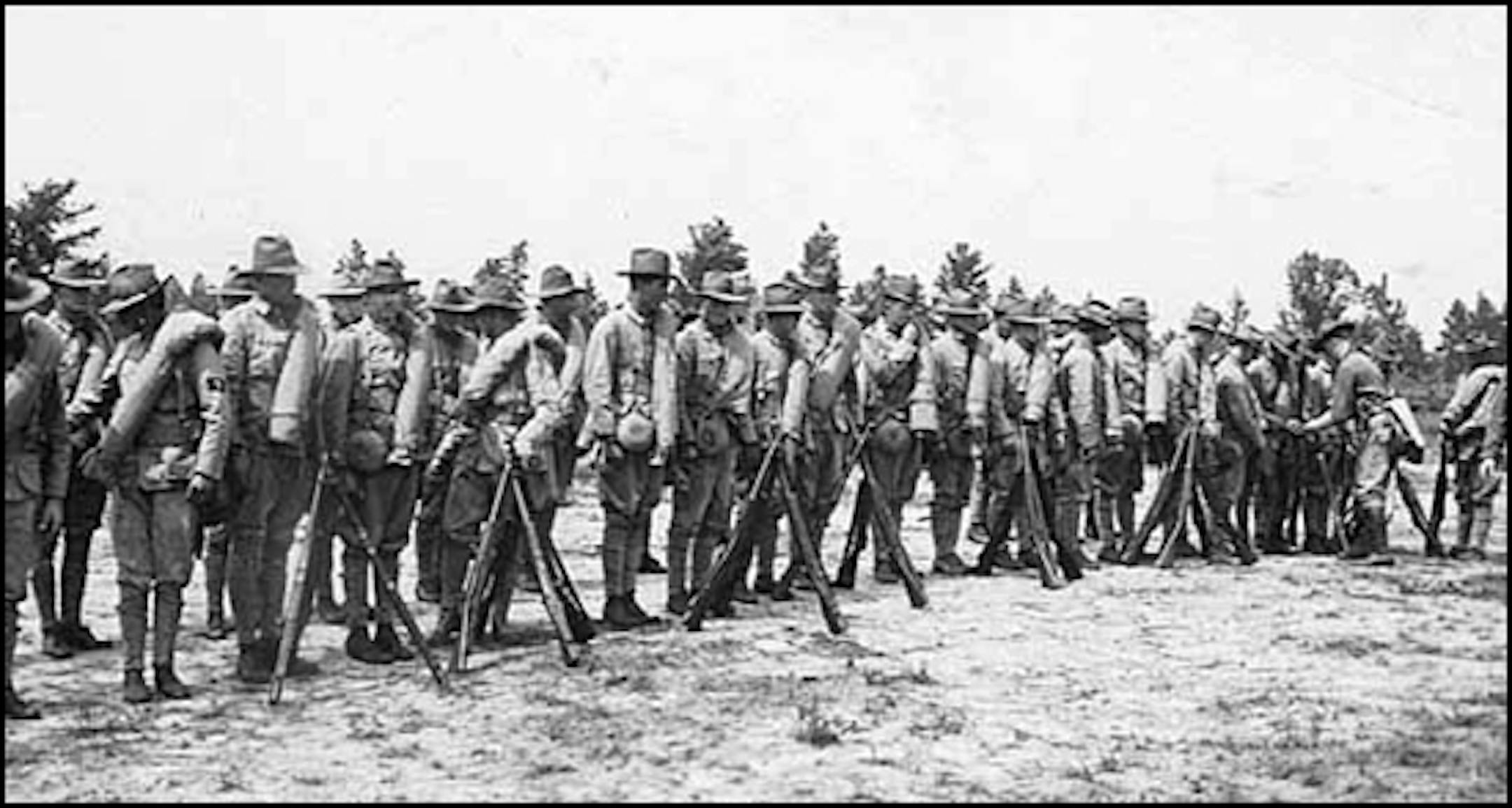 Minnesota National Guard at Camp Sparta, 1912