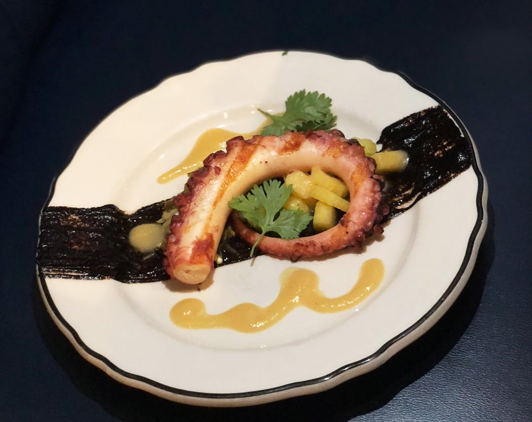 Grilled octopus from Nightingale.
