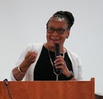 Ramsey County Board Chairwoman Toni Carter, shown in 2019, called racial injustice an "ongoing and enduring crisis" that needs additional work and res