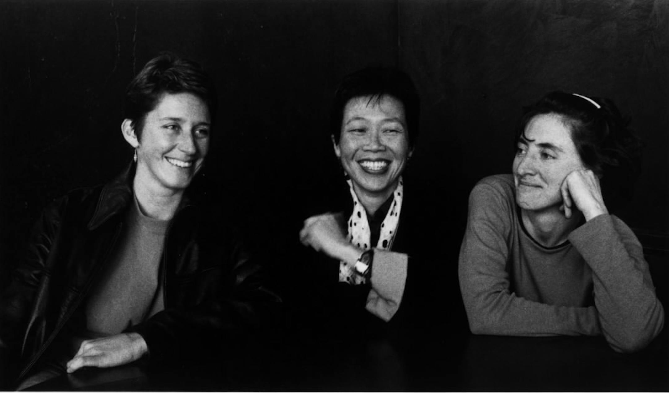 The Bakken Trio's Katja Linfield, Judy Lin and Stephanie Arado, 1990.