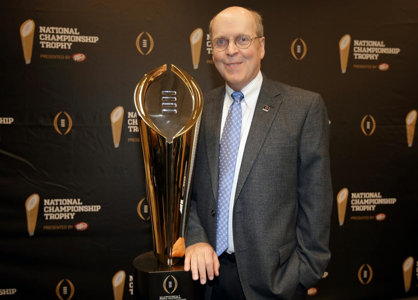 College Football Playoff Executive Director Bill Hancock, in 2014