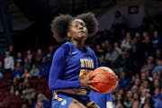 Ja’Kahla Craft of No. 3 St. Michael-Albertville is on a roll as her team prepares to play No. 1 Minnetonka.