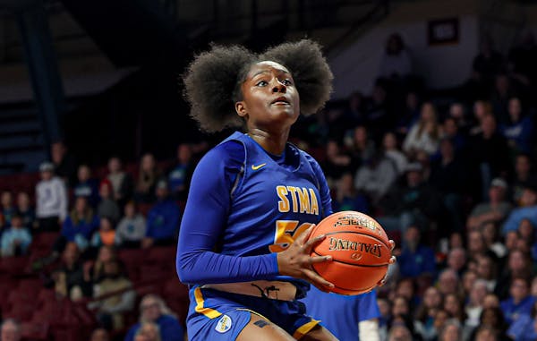 Ja’Kahla Craft of No. 3 St. Michael-Albertville is on a roll as her team prepares to play No. 1 Minnetonka.