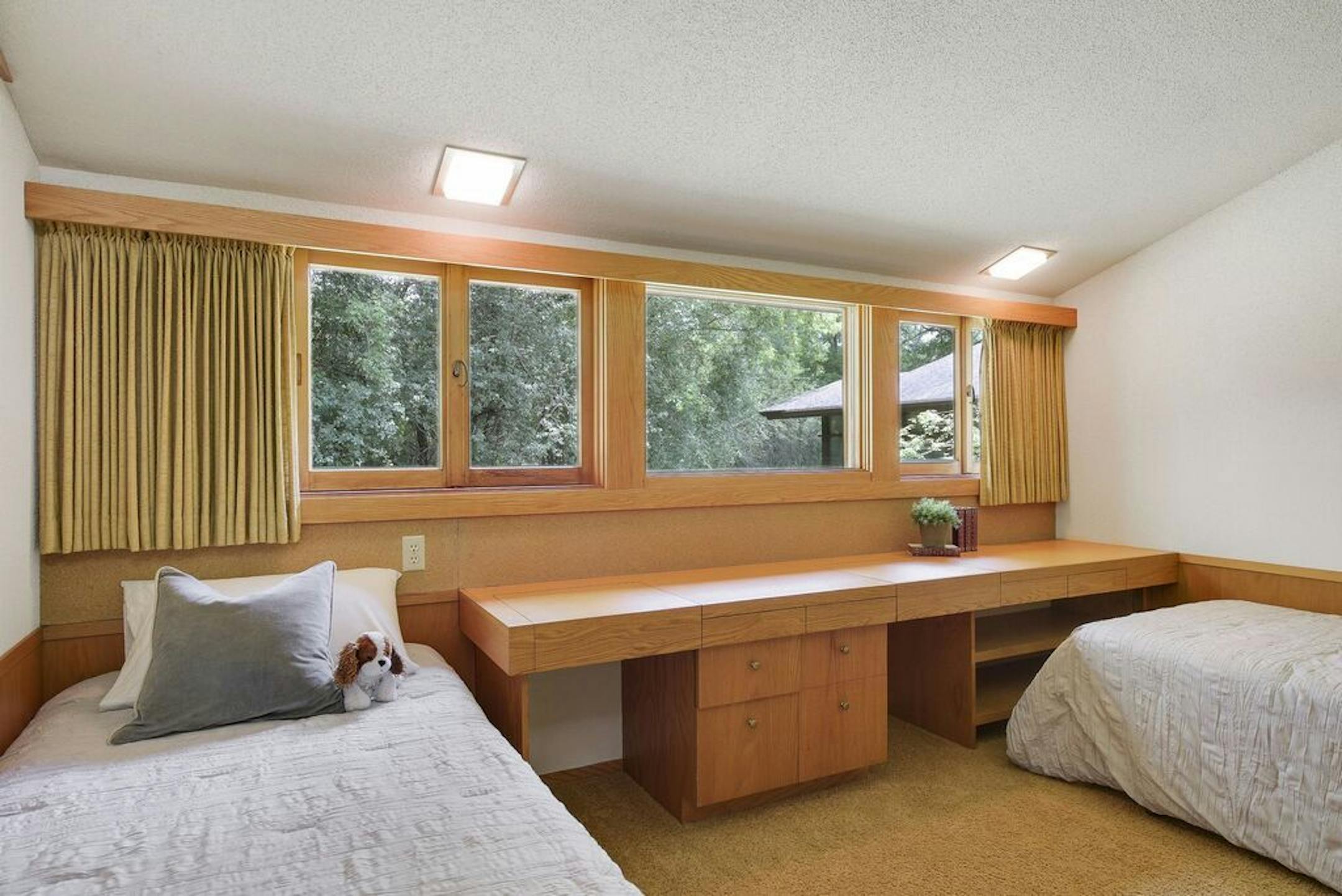 Another bedroom, one of three in the home.