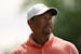 Tiger Woods shot a 1-over 72 during the first round of the PGA Championship on Thursday, his 10th consecutive round of even par or worse at a major da