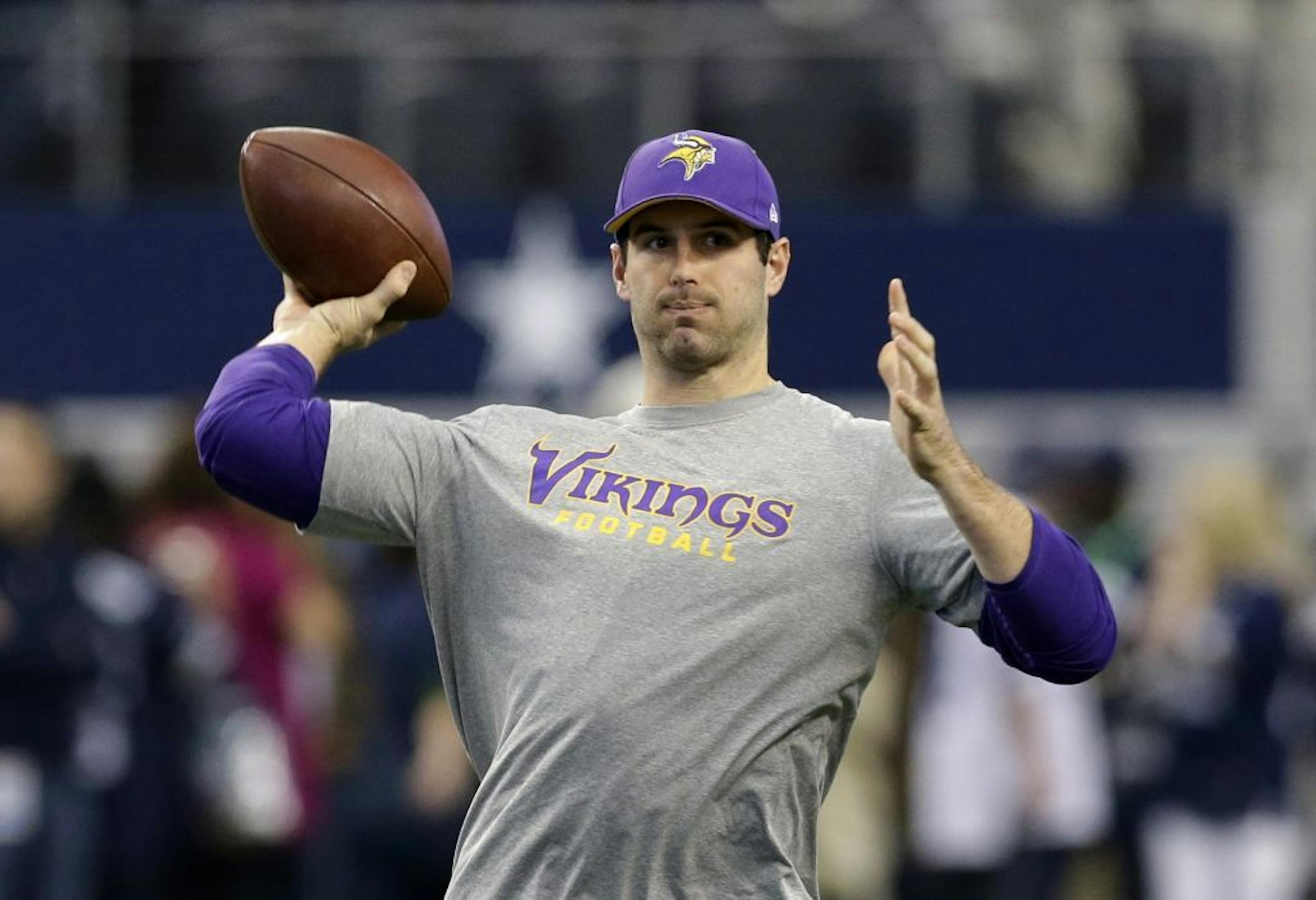 Minnesota Vikings quarterback Christian Ponder