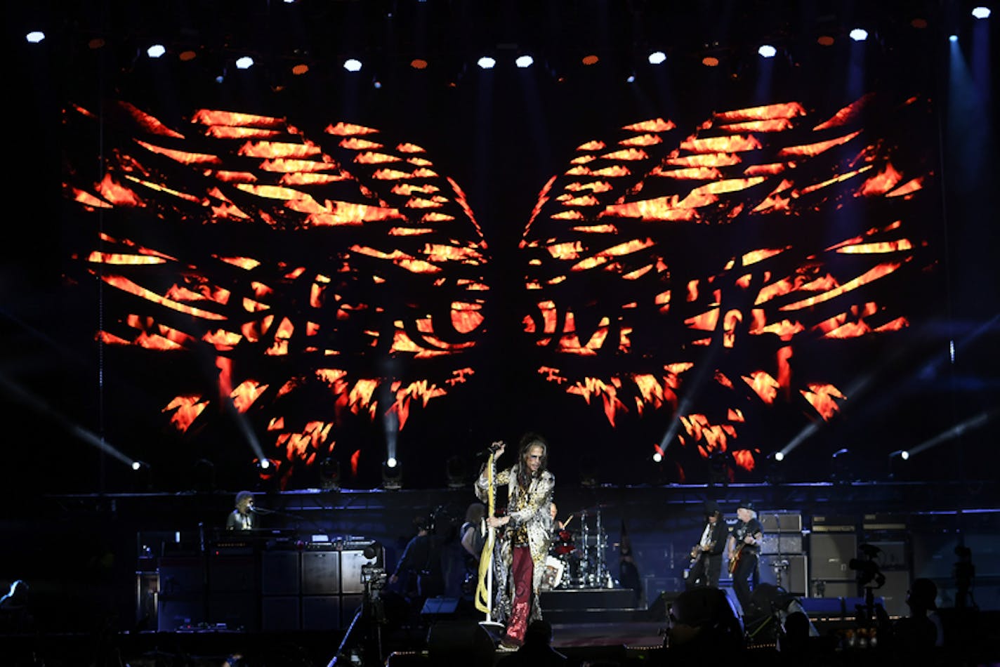 Aerosmith's Steven Tyler performed Friday, July 19, 2019 at the Twin Cities Summer Jam Festival at Canterbury Park. ] Aaron Lavinsky &#xa5; aaron.lavinsky@startribune.com The second day's of the Twin Cities Summer Jam Festival was held Friday, July 19, 2019 at Canterbury Park in Shakopee, Minn.