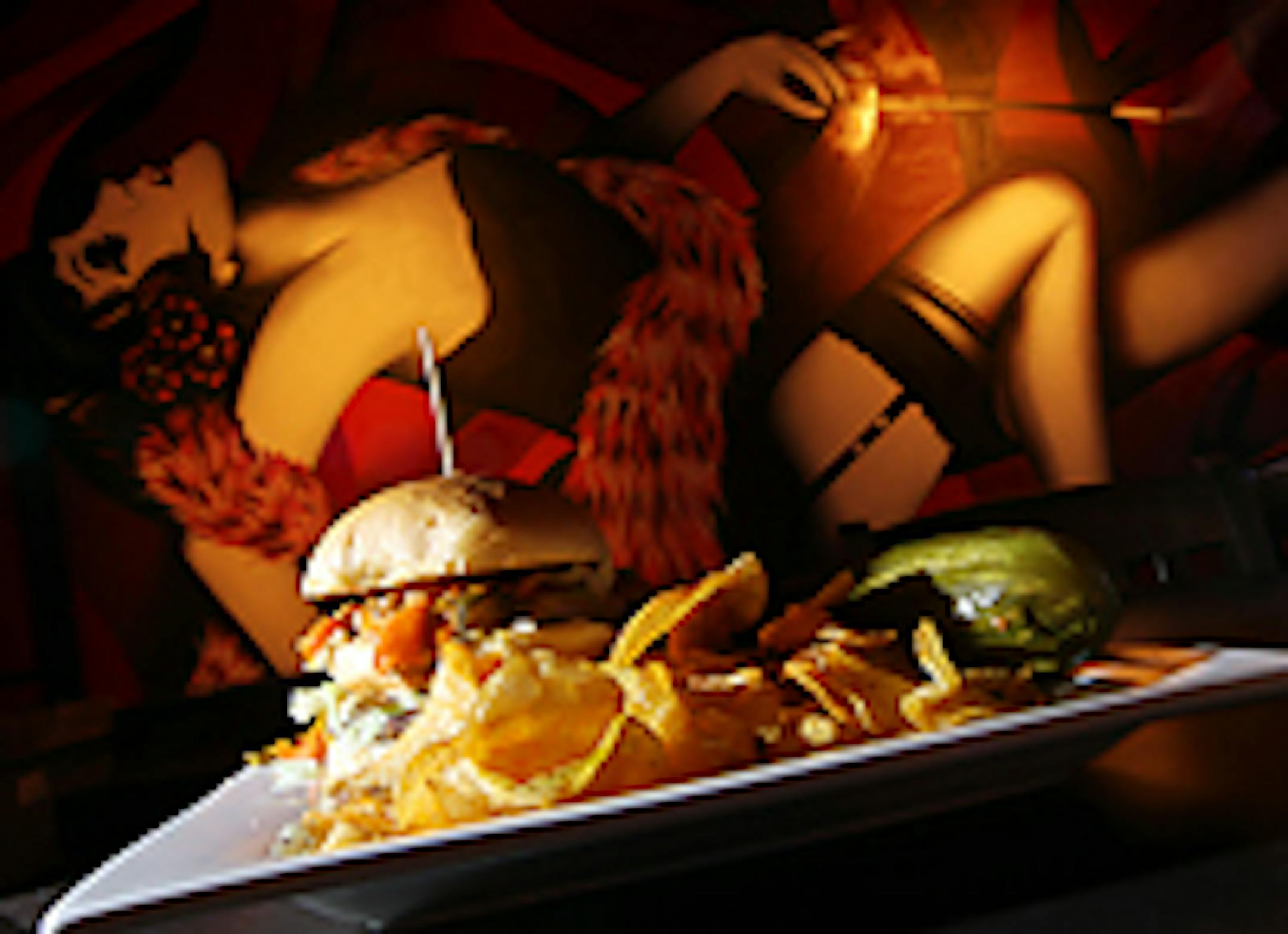 The Bernie Made-off with Chedda' burger