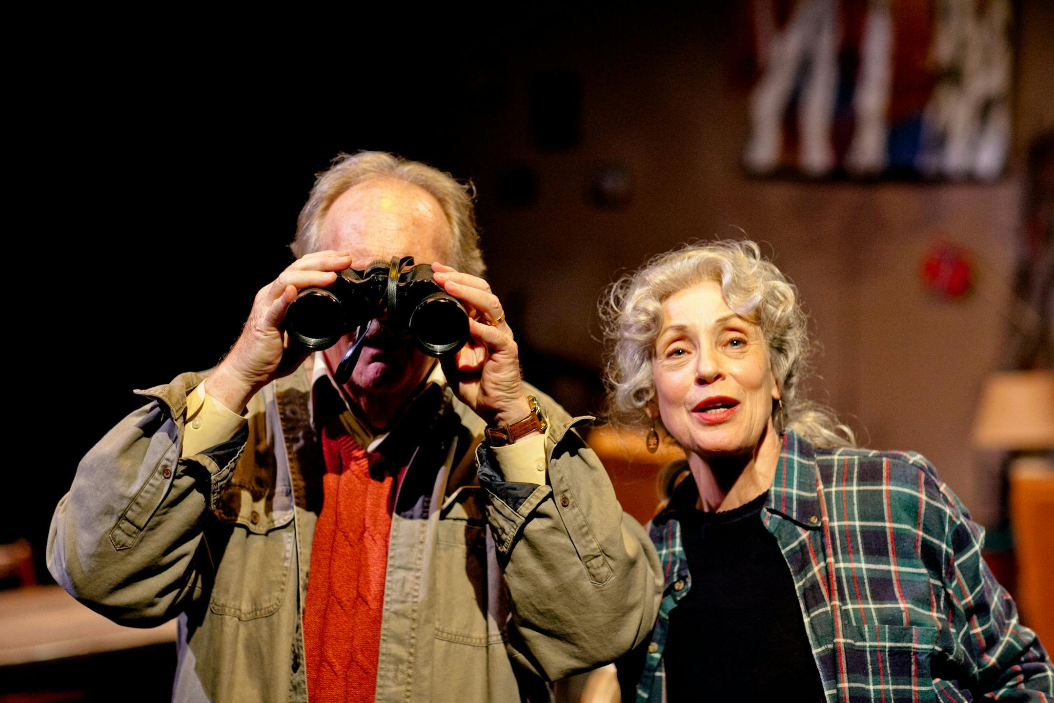 Jon Cranney and Katherine Ferrand in "On Golden Pond"