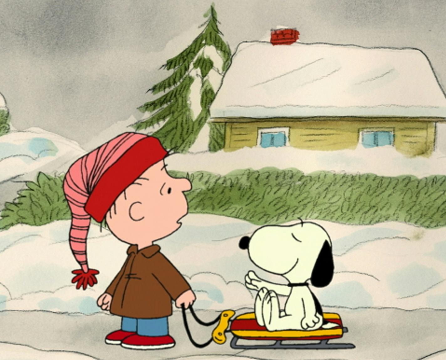 I WANT A DOG FOR CHRISTMAS, CHARLIE BROWN! - "I Want a Dog for Christmas, Charlie Brown!" centers on ReRun, the lovable but ever-skeptical younger brother of Linus and Lucy. It's Christmas vacation and, as usual, ReRun&#xed;s big sister is stressing him out, so he decides to turn to his best friend, Snoopy, for amusement and holiday cheer. However his faithful but unpredictable beagle companion has plans of his own, giving ReRun reason to ask Snoopy to invite his canine brother Spike for a visit