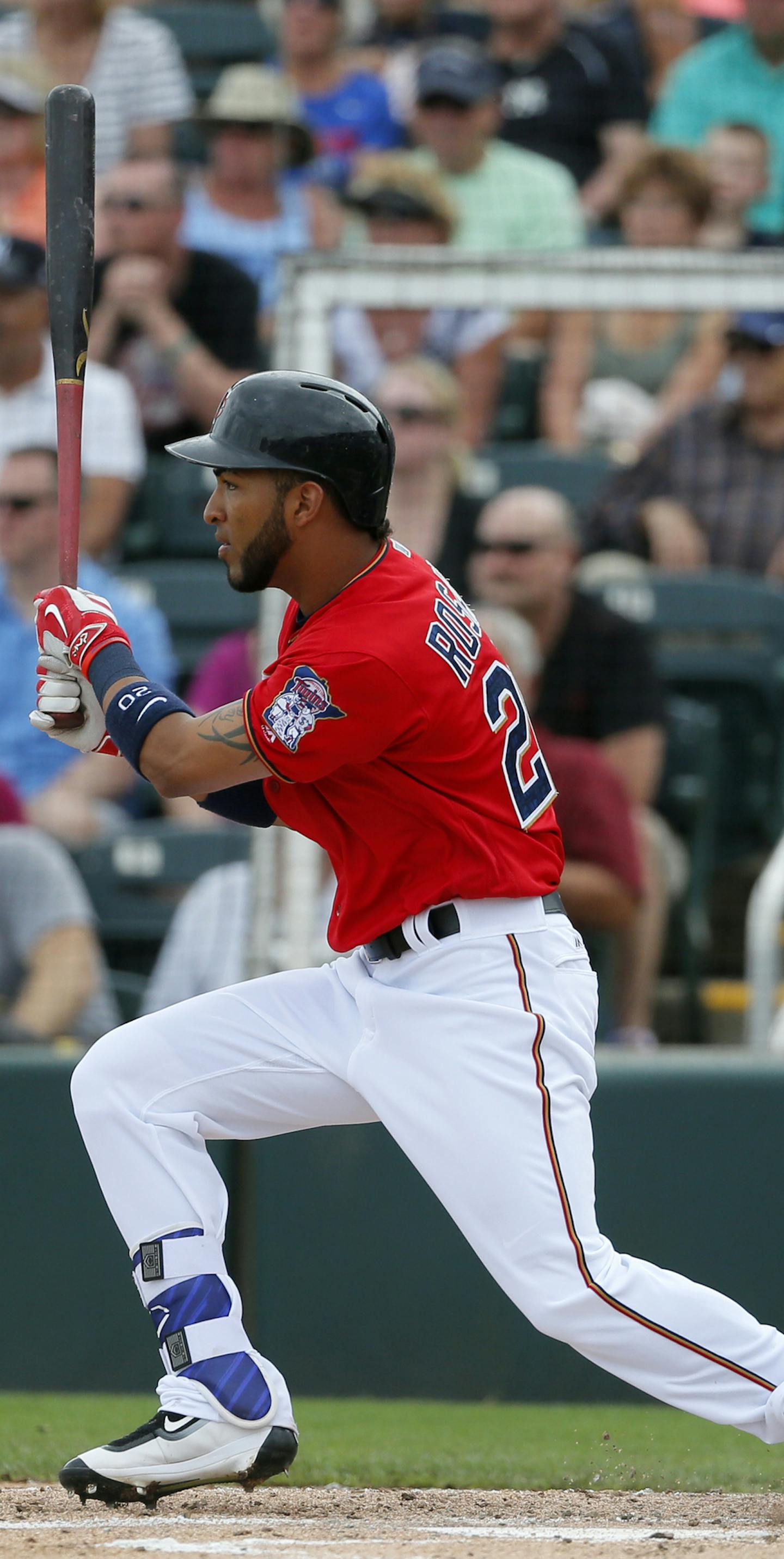 Ten of Eddie Rosario&#x2019;s major league-leading 15 triples in 2015 hit an outfield wall. Rosario&#x2019;s take on that statistic? &#x201c;Those are close to home runs. If I&#x2019;m stronger, those are home runs. This year, I&#x2019;d like [them to be] home runs.&#x201d;