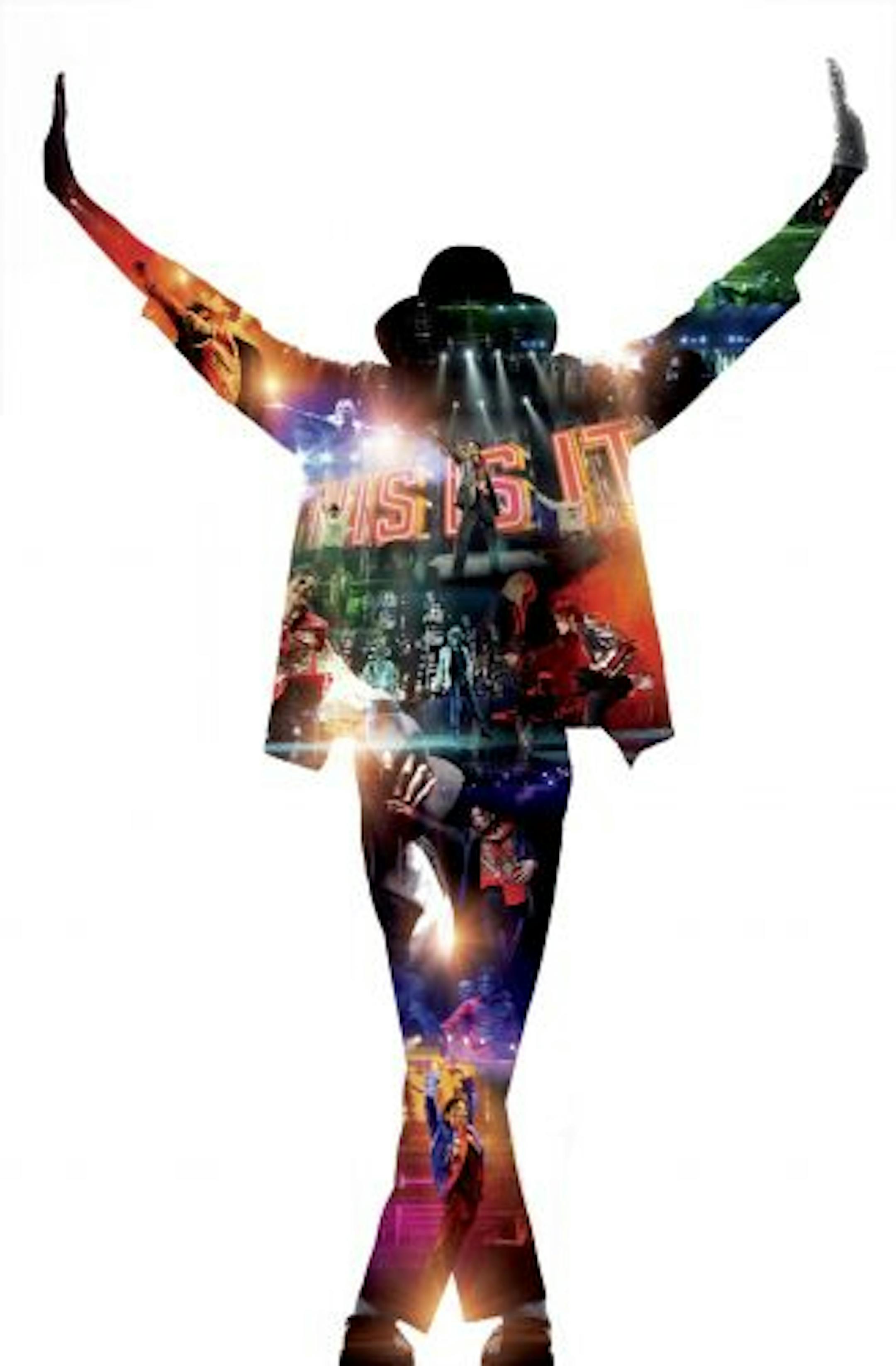 In this film publicity image released by Sony Pictures, the movie poster for Michael Jackson's "This is It," film, is shown.