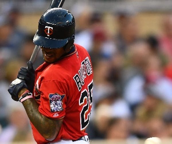 After igniting a weekend of speculation about cleanup hitter Miguel Sano's pending demotion, the Twins decided Byron Buxton's difficulties at the plat