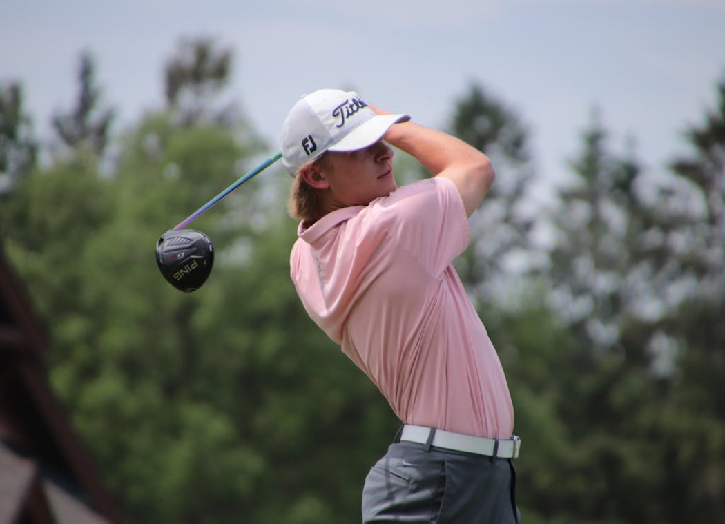 Gunnar Broin won the Senior Showcase on Tuesday with a 5-under 67. “I was so excited to be playing Bunker Hills one last time,” he said, “that I wasn’t going to let the rain affect me.”
