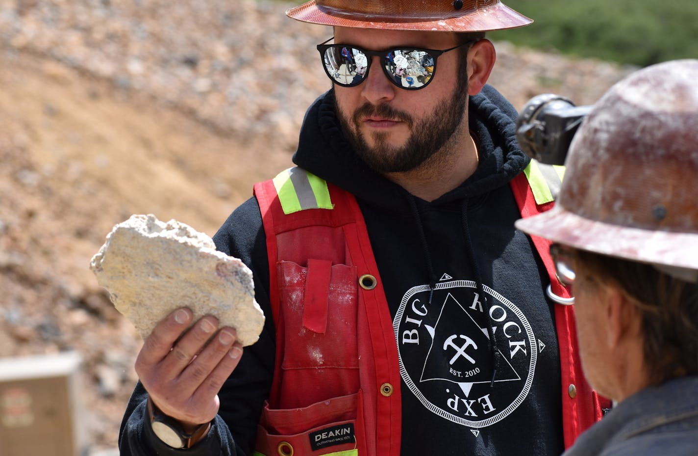 Galena, Ill., native Rob Bergmann explores the Black Hills of South Dakota. He is co-founder of F3 Gold, which is prospecting for gold there. (Provided by Big Rock Exploration)