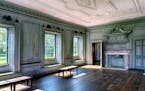 The drawing room walls at Drayton Hall in Charleston, S.C., haven't been painted since the Civil War era.