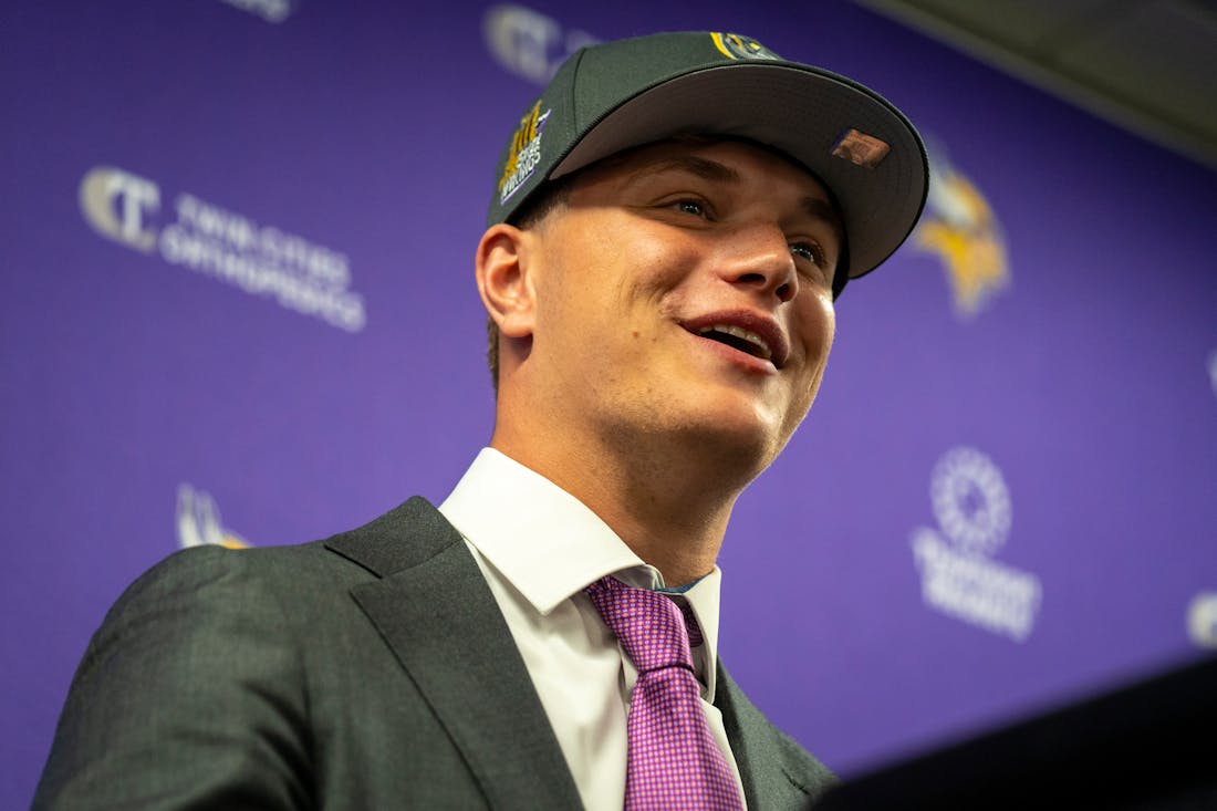 QB J.J. McCarthy says the Vikings are 'just a perfect fit for me'