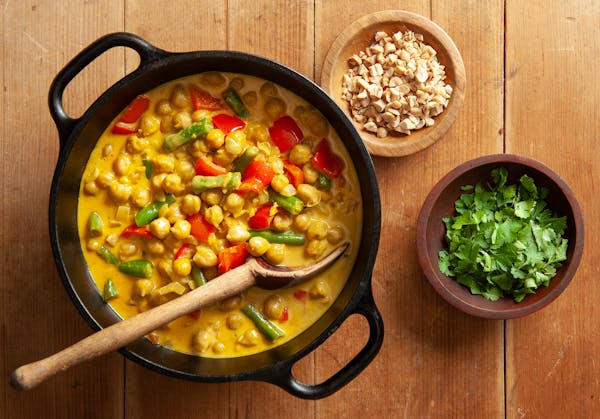 Chickpea curry is a simple meal that’s simply delicious.