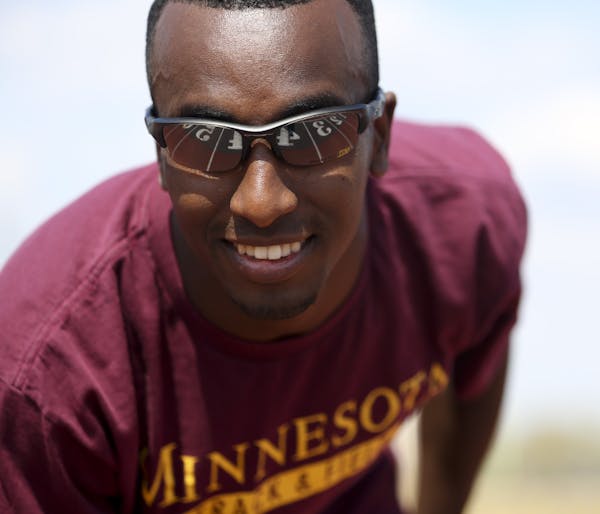 Gophers runner Harun Abda, who has 16 siblings, likes running in front in races rather than being in the pack. He is a six-time All-America and one of