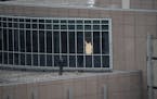 Scene of a jailbreak at the Hennepin County Jail in Minneapolis on November 28, 2018.