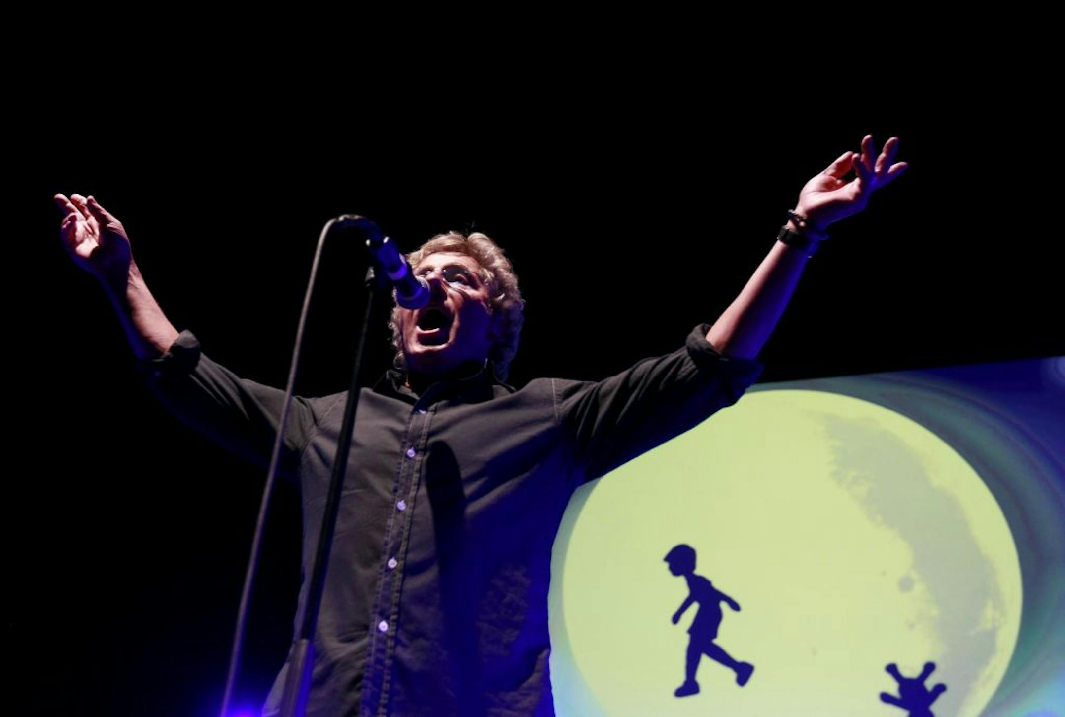 Roger Daltrey performed at Target Center Tuesday.