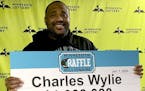 Charles Wylie, 40, of Elko New Market, is one of two Minnesota Million Raffle winners in this the third year he has played the game. Credit: Minnesota