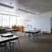 The interior of a classroom is seen Wednesday, Aug. 30, 2023, at JJ Legacy charter school inside Family Baptist Church in Minneapolis, Minn.