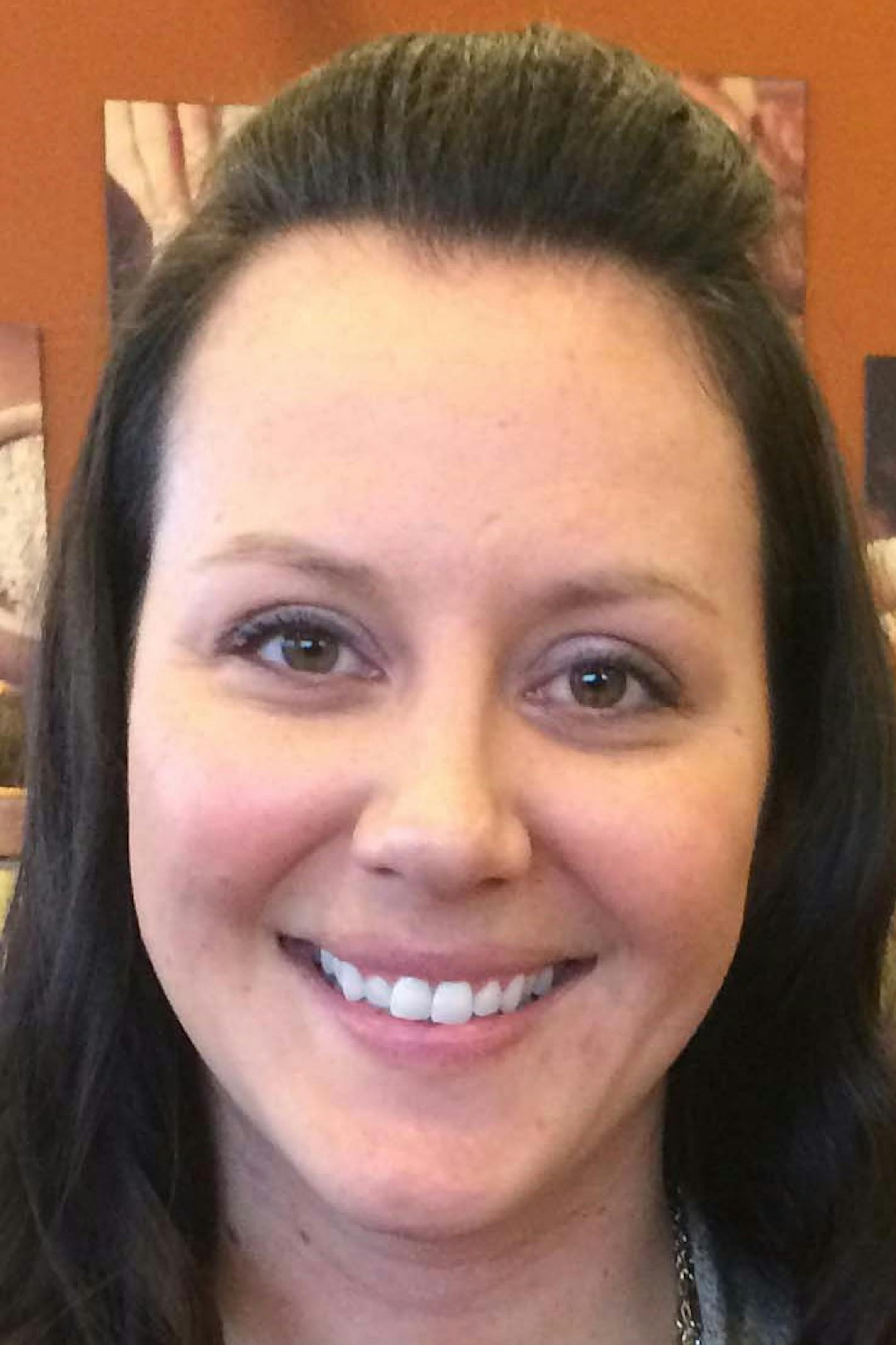 Angie Kallas,31, creator of Muddy Mouth cards. credt: Gail Rosenblum, Star Tribune