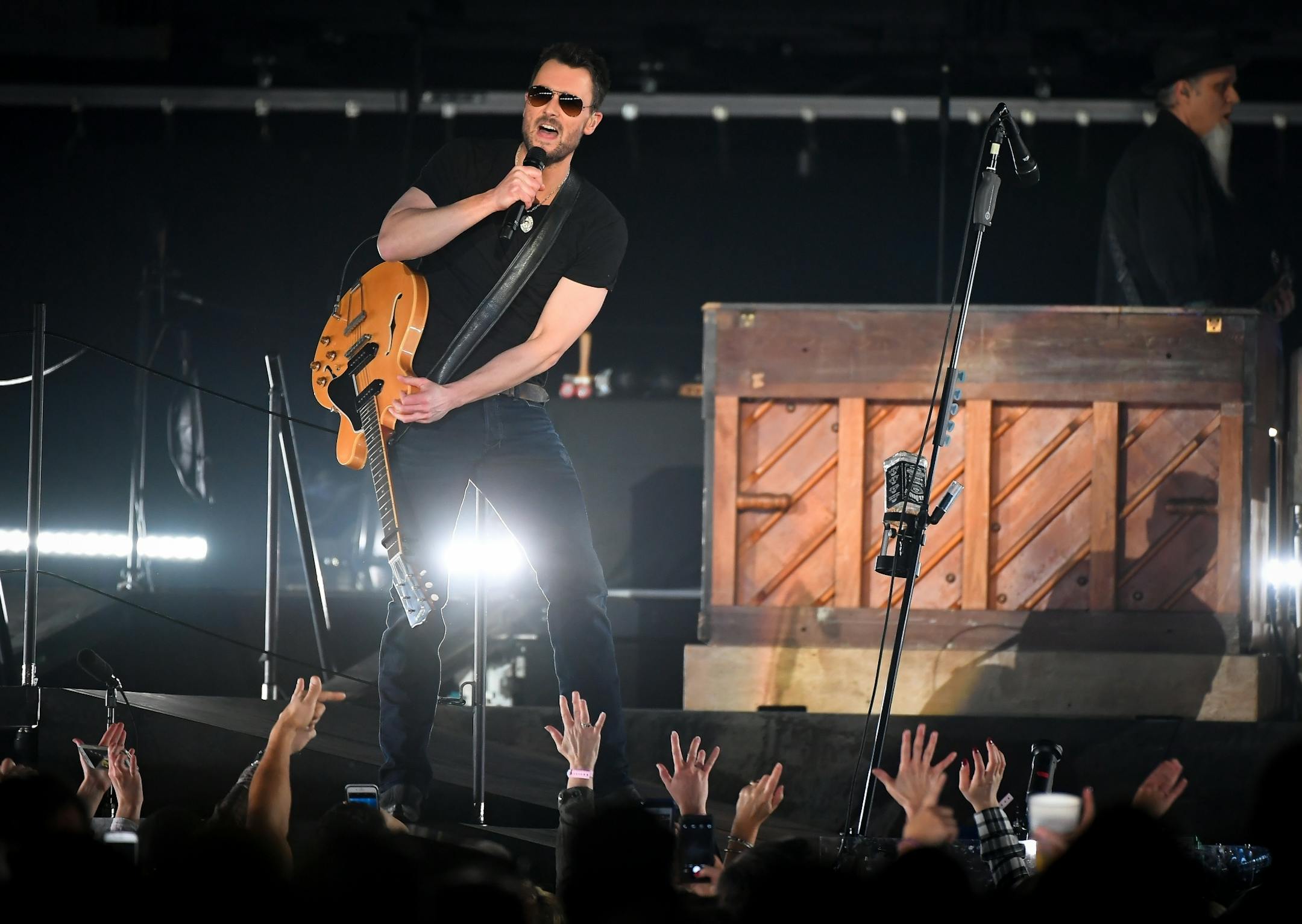 Eric Church performed at Target center on Friday, Jan. 20, 2017 in Minneapolis, Minn.