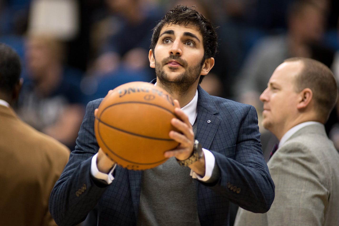 Timberwolves guard Ricky Rubio