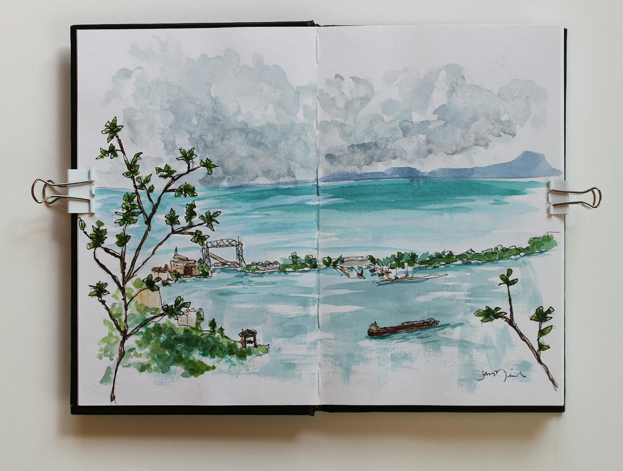 View from Enger Park.