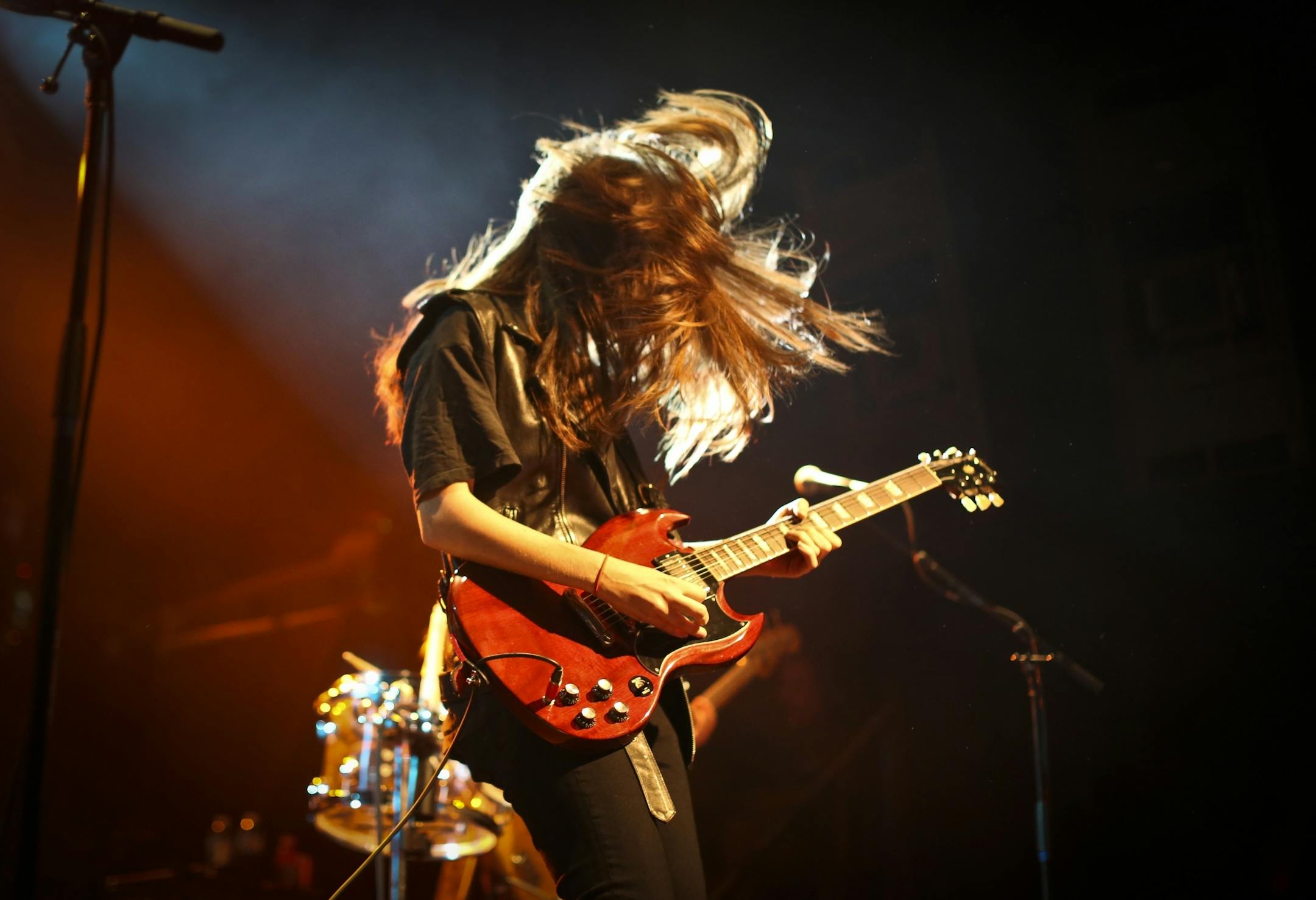 Danielle Haim performed on Monday, May 19, 2014, at First Avenue in Minneapolis, Minn.