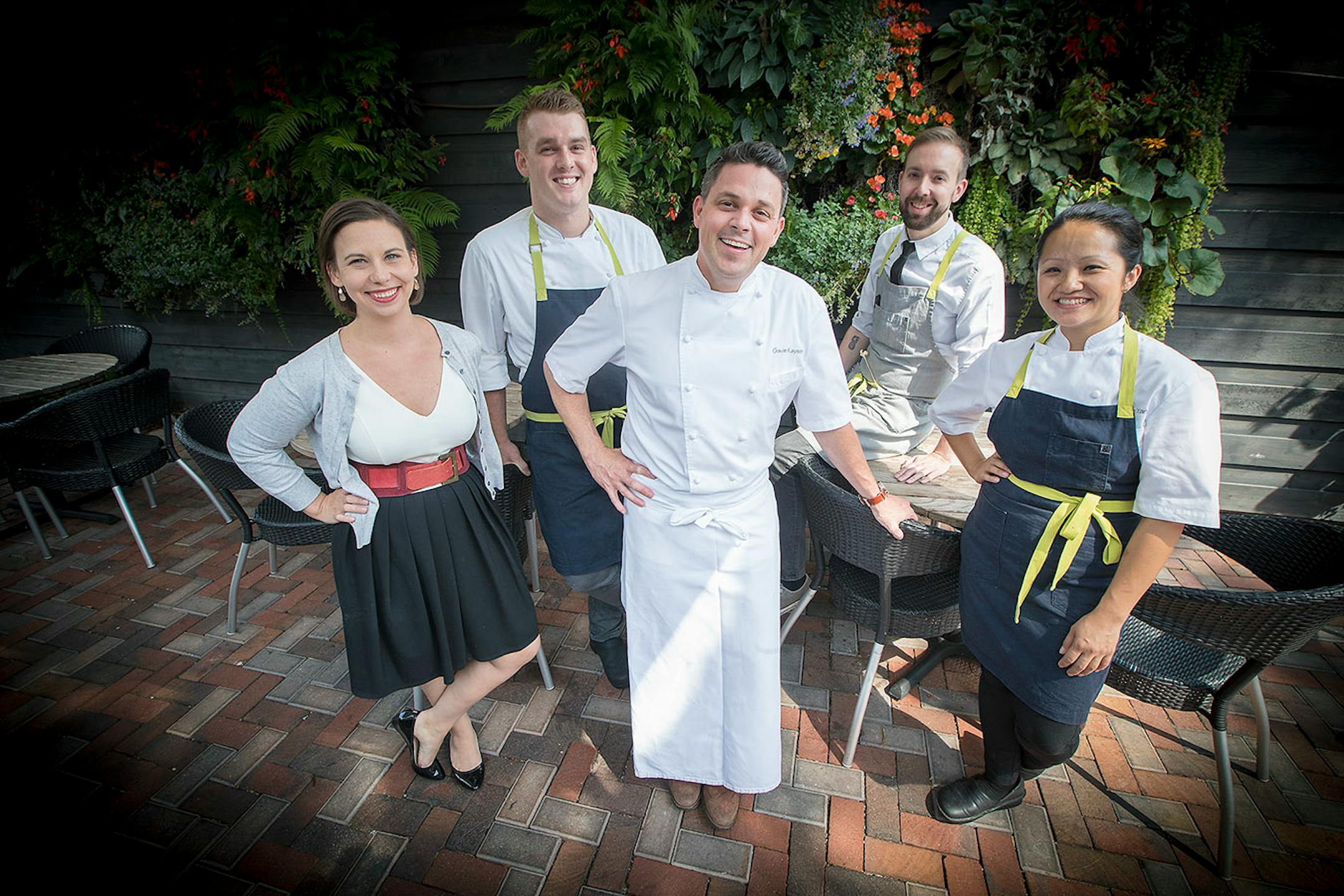 Bellecour's chef and owner Gavin Kaysen and his team, Wednesday, August 2, 2017 in Wayzata, MN.