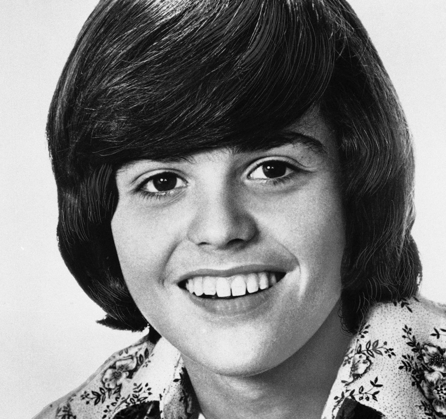 Young pop star Donny Osmond of the Osmond Brothers is shown, 1972. (AP Photo) ORG XMIT: MIN2013062617495757