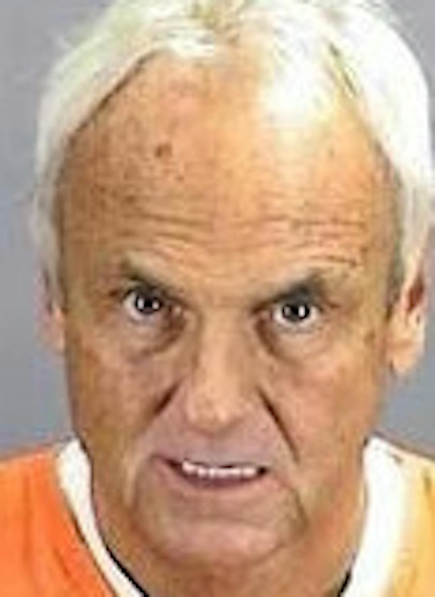 FILE - In this Oct. 18, 2010 file photo provided by the Sherburne County Sheriff's Dept. via St. Paul Pioneer Press former auto magnate Denny Hecker is shown. One-time auto magnate Denny Hecker is scheduled to be sentenced Friday, in a scheme that prosecutors say duped lenders out of millions so Hecker could maintain his "high-flying lifestyle." The 58-year-old Hecker pleaded guilty in September to two fraud-related charges. (AP Photo/Sherburne County Sheriff's Dept. via St. Paul Pioneer Press,